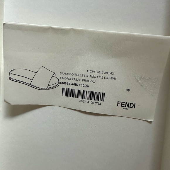 Fendi Slides - Picture 3 of 3